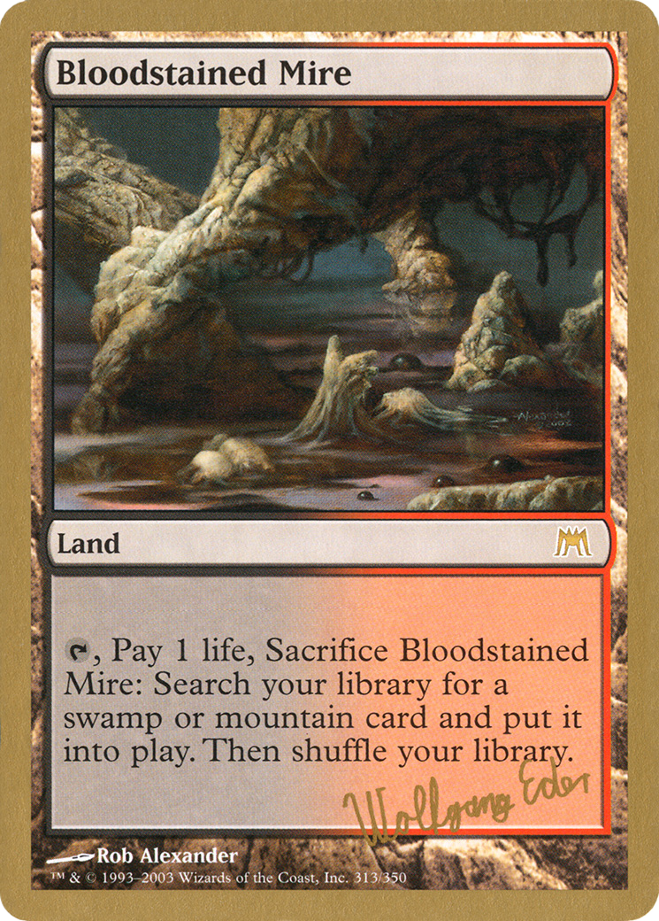 Bloodstained Mire - 2003 Wolfgang Eder (ONS) - World Championship Decks 2003