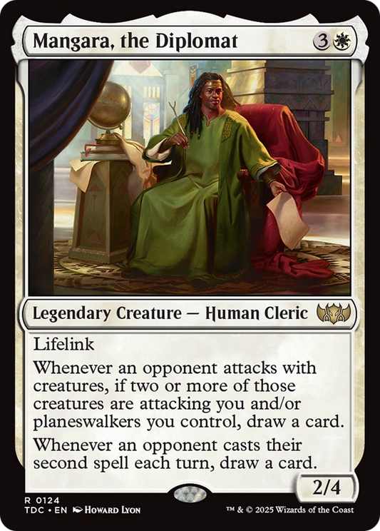 Mangara, the Diplomat (124) - Commander: Tarkir: Dragonstorm