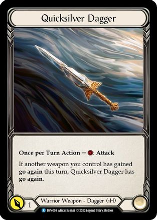 Quicksilver Dagger (DYN069) (DYN069) Cold Foil - Dynasty