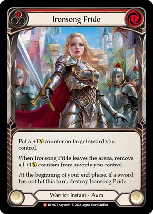 Ironsong Pride (DYN072) Rainbow Foil - Dynasty