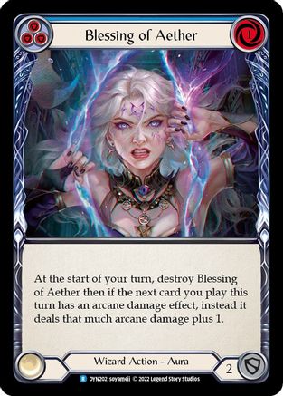 Blessing of Aether (Blue) (DYN202) - Dynasty