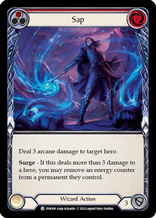 Sap (Red) (DYN206) Rainbow Foil - Dynasty