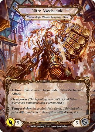 Construct Nitro Mechanoid // Nitro Mechanoid (Marvel) (DYN092) Cold Foil - Dynasty