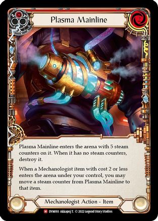 Plasma Mainline (DYN093) Rainbow Foil - Dynasty