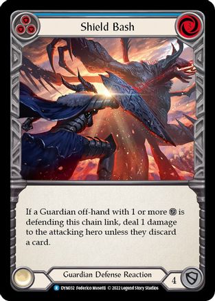 Shield Bash (Blue) (DYN032) - Dynasty