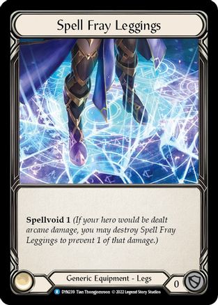 Spell Fray Leggings (DYN239) Rainbow Foil - Dynasty