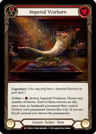 Imperial Warhorn (DYN242) - Dynasty