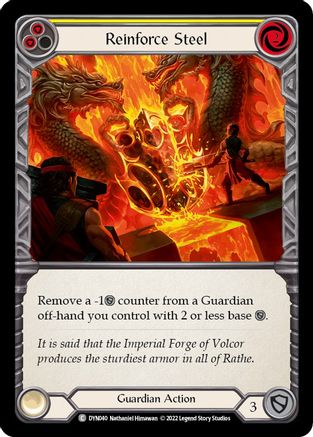 Reinforce Steel (Yellow) (DYN040) - Dynasty
