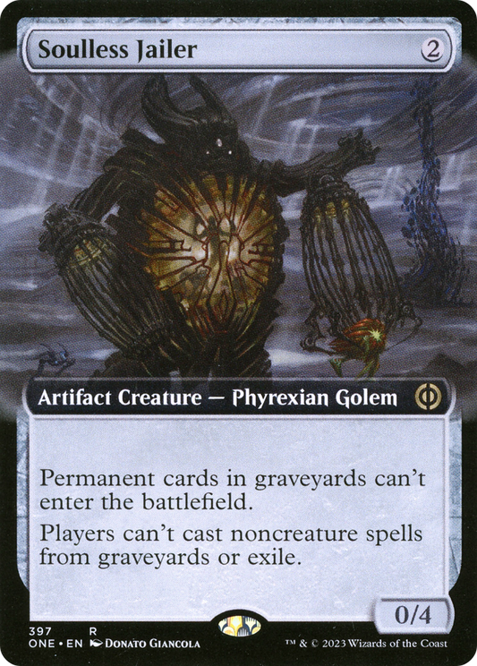 Soulless Jailer (Extended Art) (397) - Phyrexia: All Will Be One