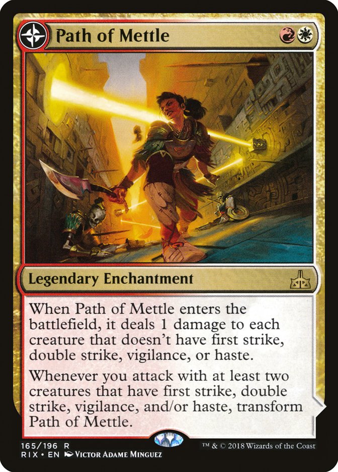 Path of Mettle (165) Foil - Rivals of Ixalan