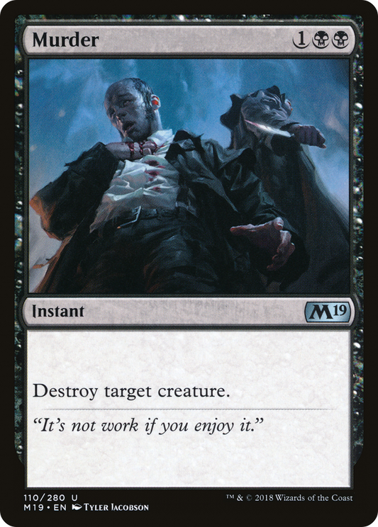 Murder (110) - Core Set 2019