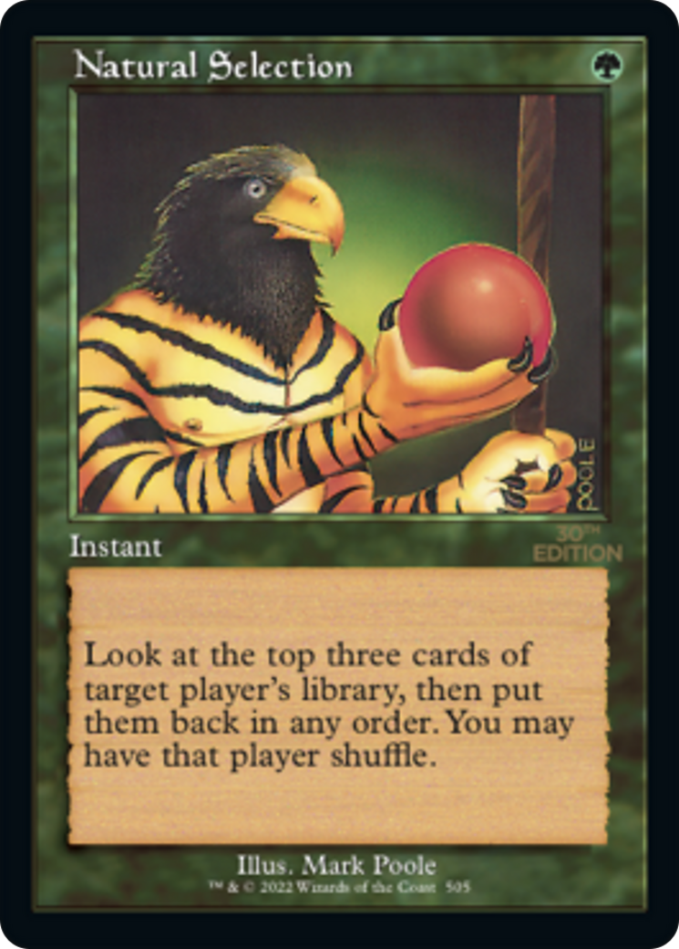 Natural Selection (Retro) (505) - 30th Anniversary Edition