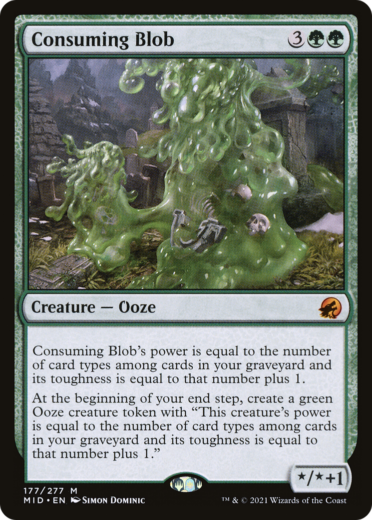 Consuming Blob [Innistrad: Midnight Hunt] | Silver Goblin