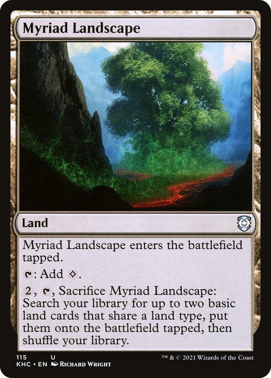 Myriad Landscape (115) - Kaldheim Commander