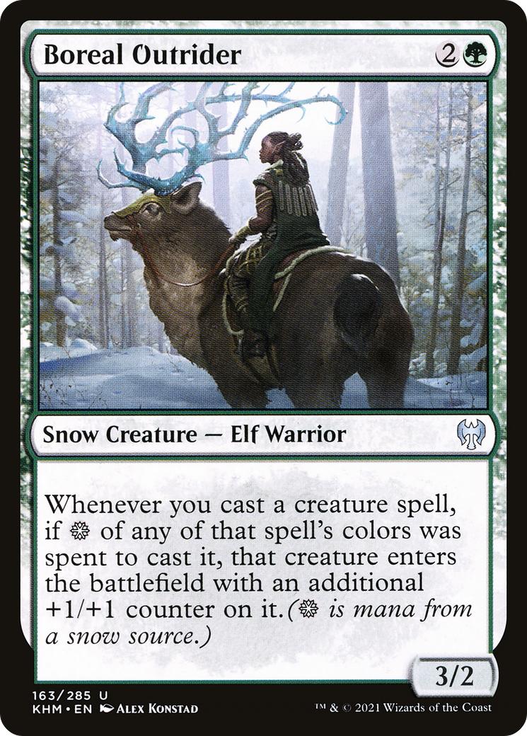 Boreal Outrider (163) Foil - Kaldheim