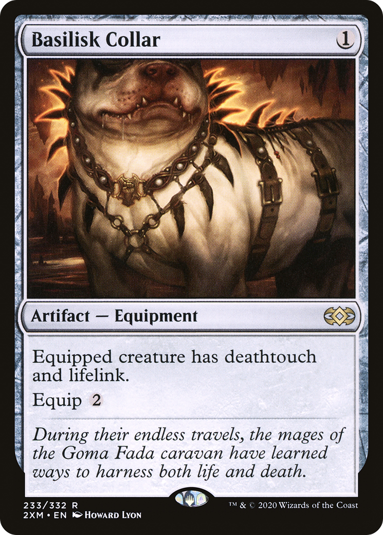Basilisk Collar (233) Foil - Double Masters