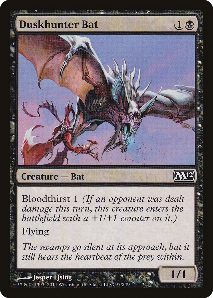 Duskhunter Bat (097) Foil - Magic 2012