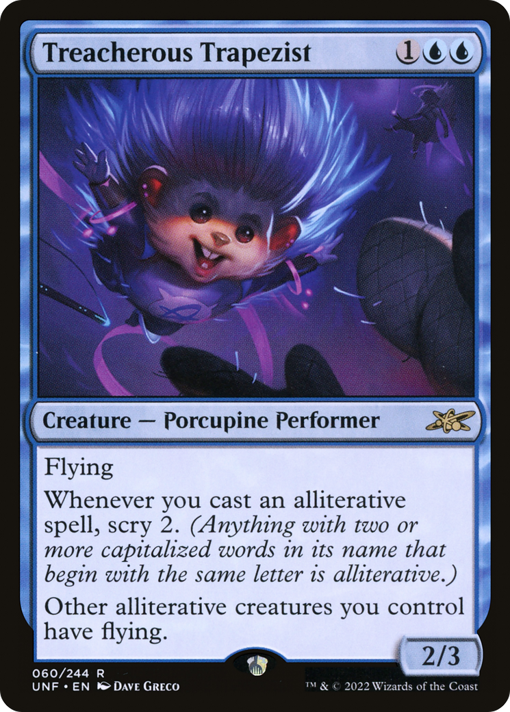 Treacherous Trapezist (060) - Unfinity