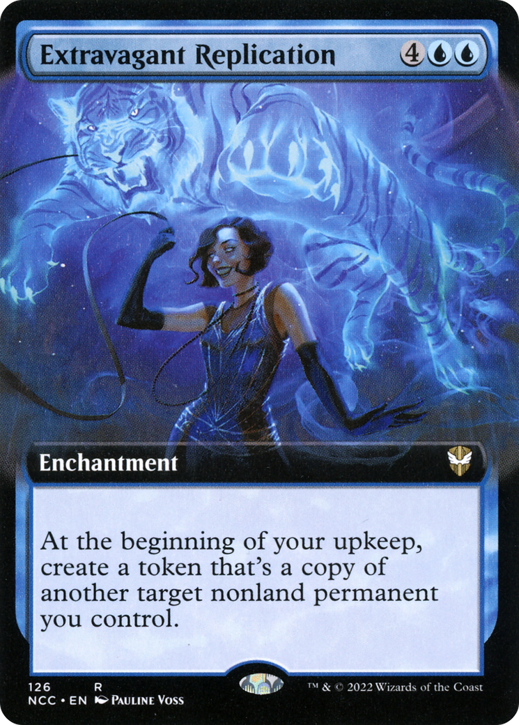 Extravagant Replication (Extended Art) (126) - New Capenna Commander
