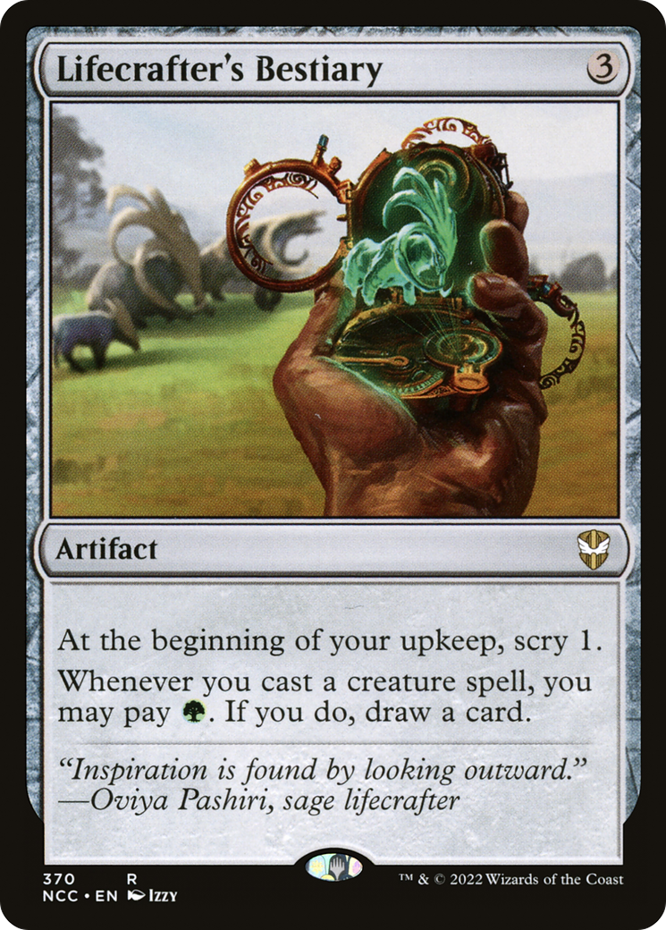 Lifecrafter's Bestiary (370) - New Capenna Commander