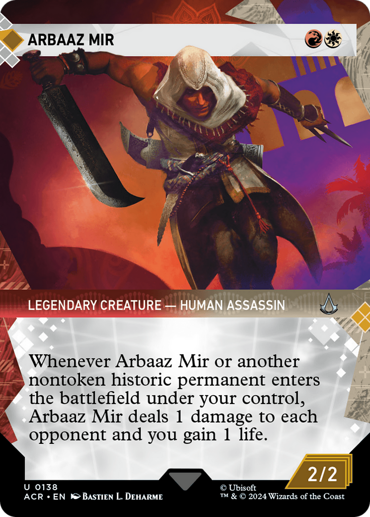 Arbaaz Mir (Showcase) (138) Foil - Assassin's Creed