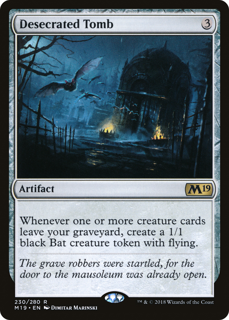 Desecrated Tomb (230) - Core Set 2019