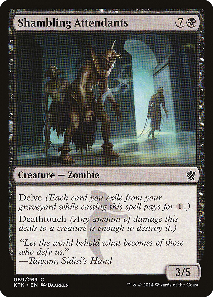 Shambling Attendants (089) Foil - Khans of Tarkir