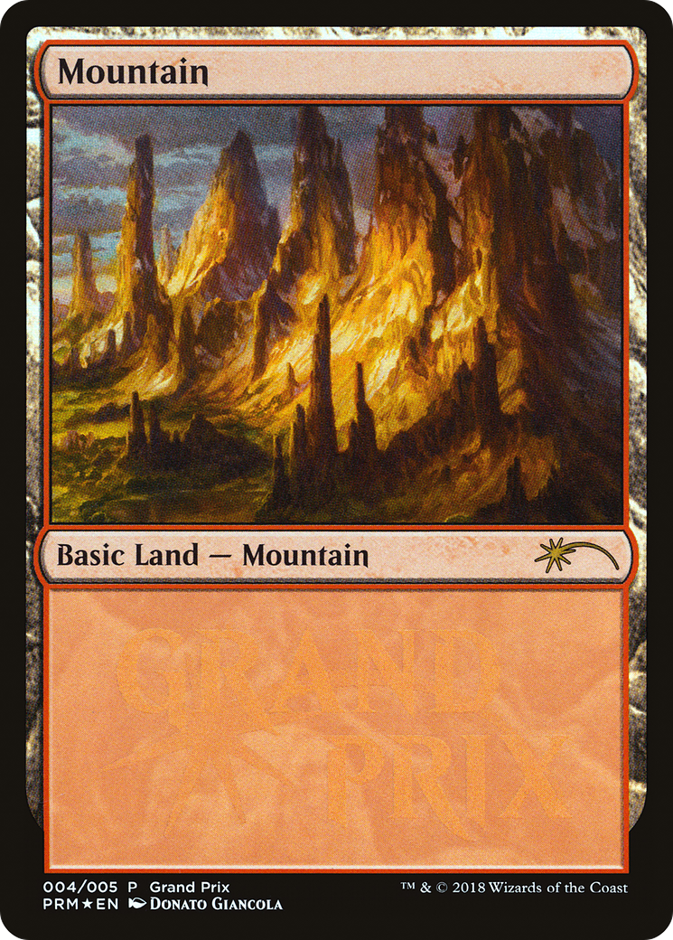Mountain (2018d) Foil - Grand Prix Promos