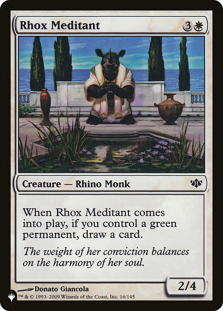 Rhox Meditant (CON-16) - The List