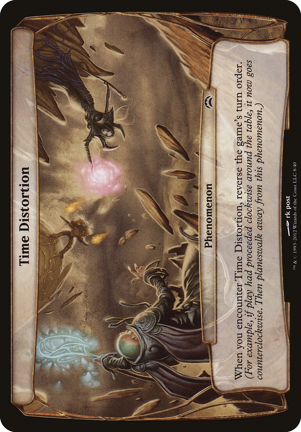 Time Distortion (Planechase 2012) (008) - Planechase 2012 Planes