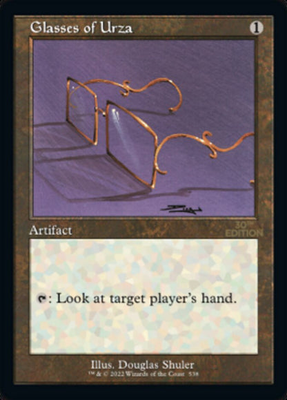 Glasses of Urza (Retro) (538) - 30th Anniversary Edition