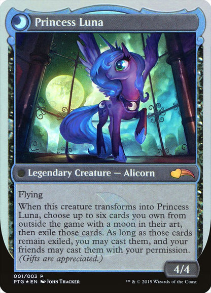 Nightmare Moon // Princess Luna (001) Foil - Ponies: The Galloping
