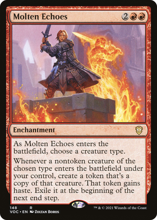 Molten Echoes (148) - Crimson Vow Commander
