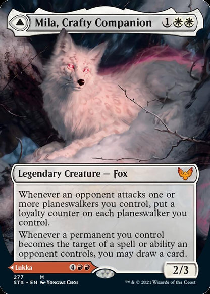 Mila, Crafty Companion (Borderless) (277) Foil - Strixhaven: School of Mages