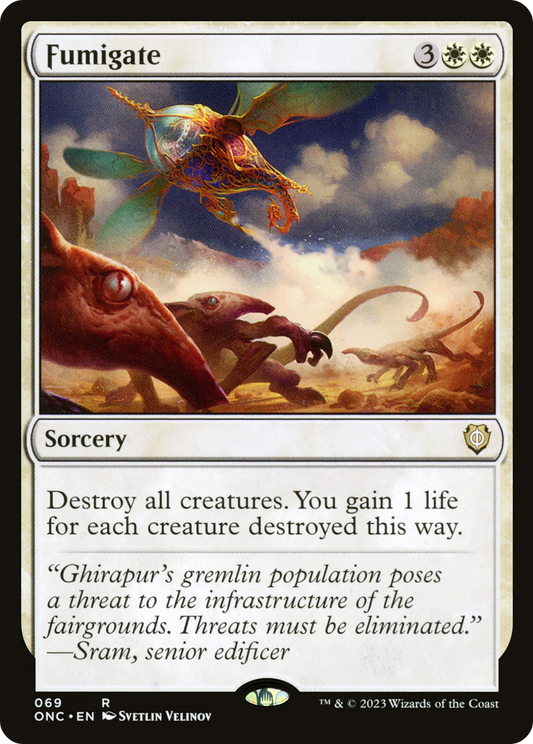 Fumigate (069) - Phyrexia: All Will Be One Commander
