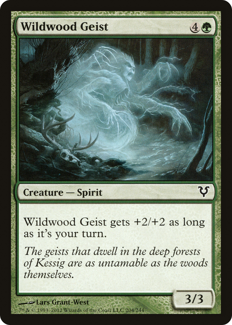 Wildwood Geist (204) - Avacyn Restored