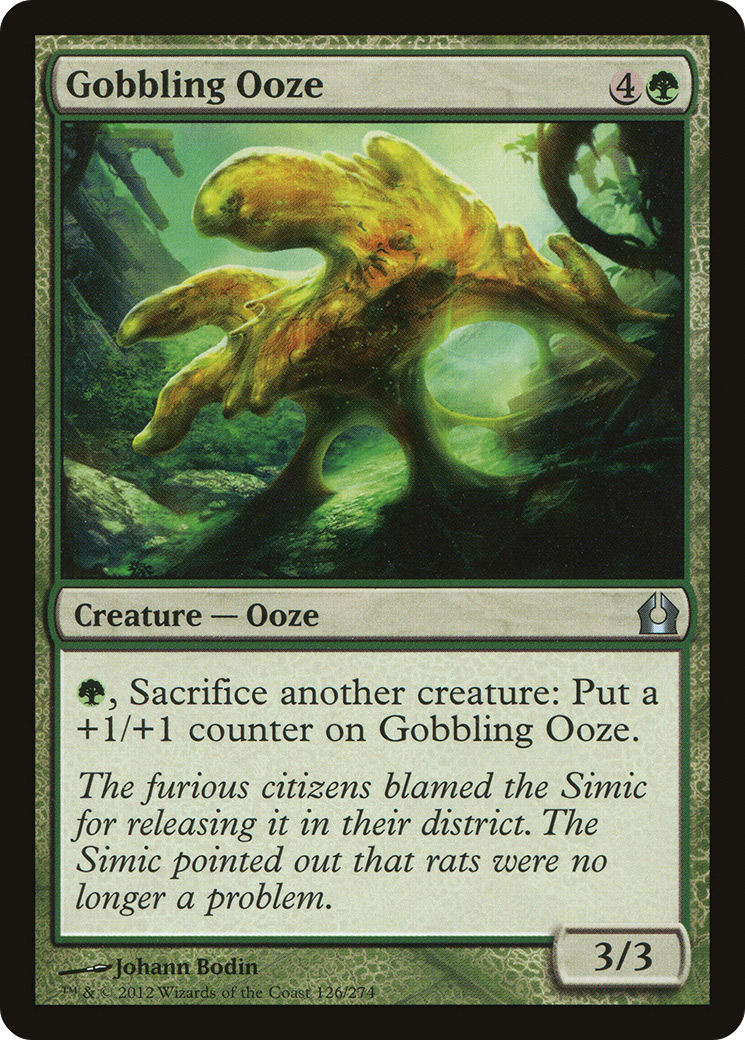 Gobbling Ooze (126) - Return to Ravnica