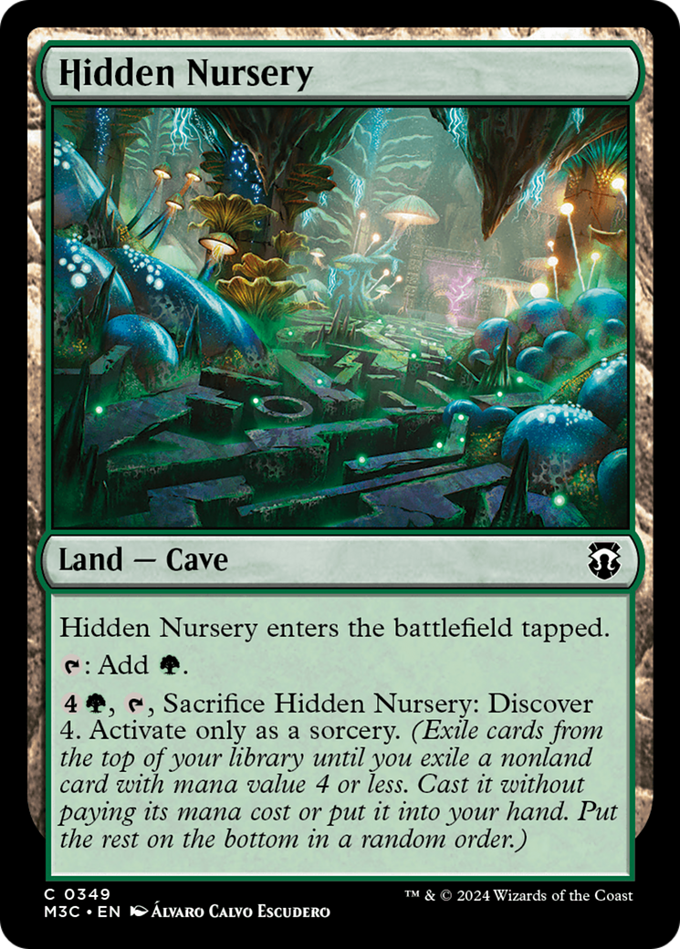 Hidden Nursery (Ripple Foil) [Modern Horizons 3 Commander] | Silver Goblin