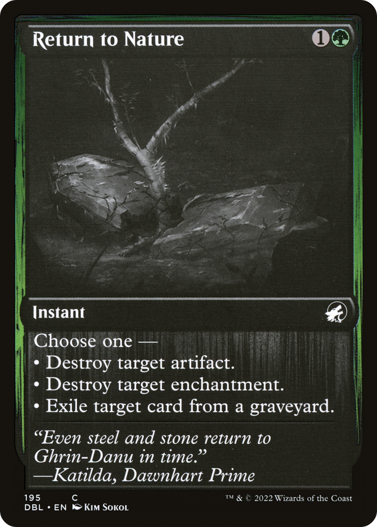 Return to Nature (195) - Innistrad: Double Feature
