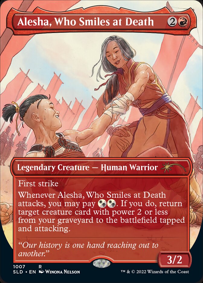 Alesha, Who Smiles at Death [Secret Lair Drop Series] | Silver Goblin