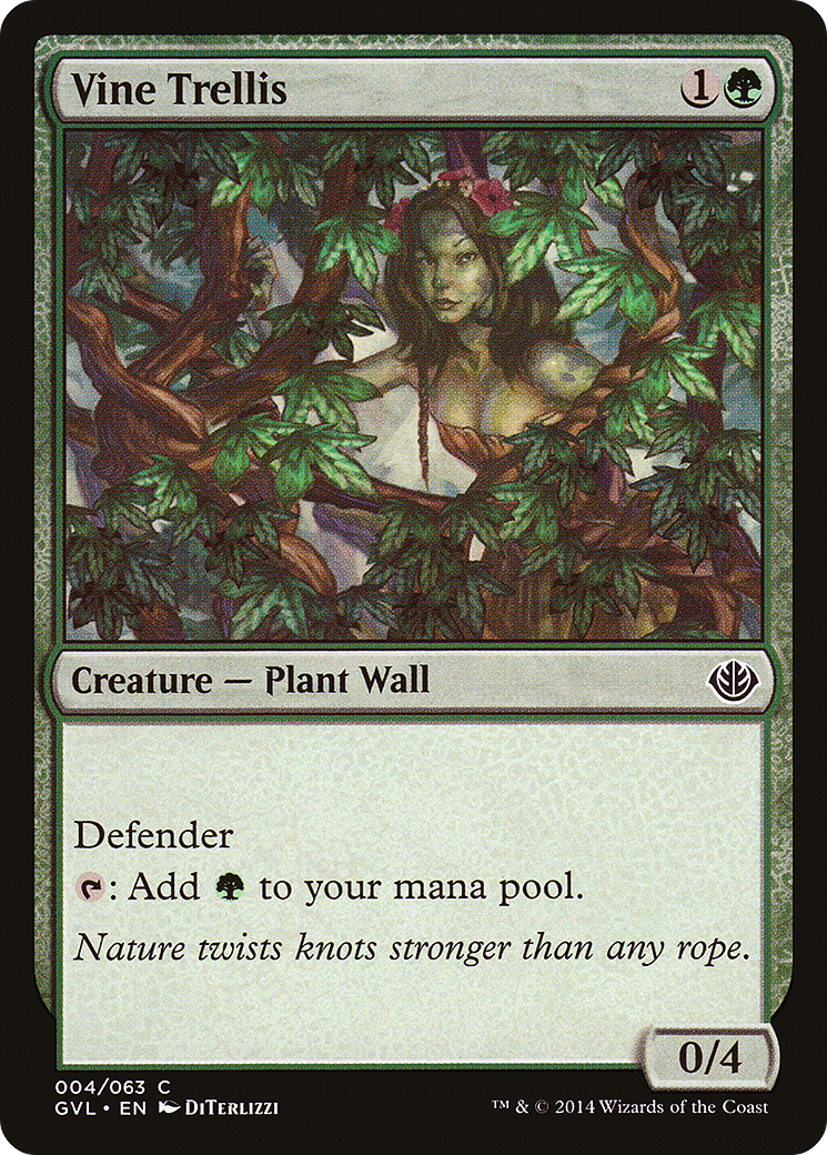 Vine Trellis - Duel Decks Anthology: Garruk vs. Liliana