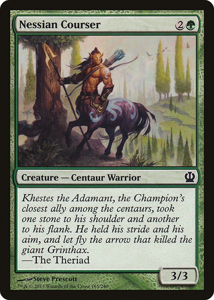 Nessian Courser (165) Foil - Theros