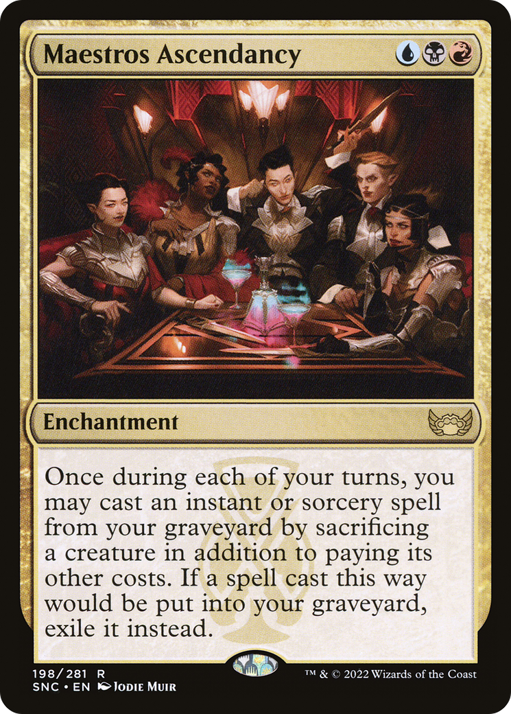 Maestros Ascendancy (198) Foil - Streets of New Capenna