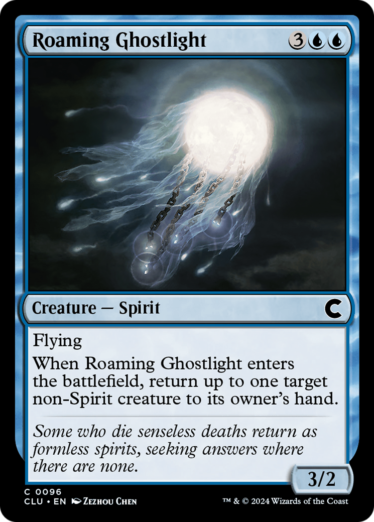 Roaming Ghostlight (096) - Ravnica: Clue Edition