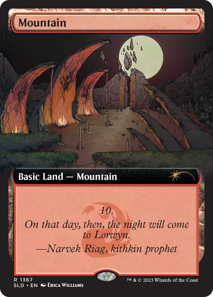 Mountain (1367) Foil - Secret Lair Drop