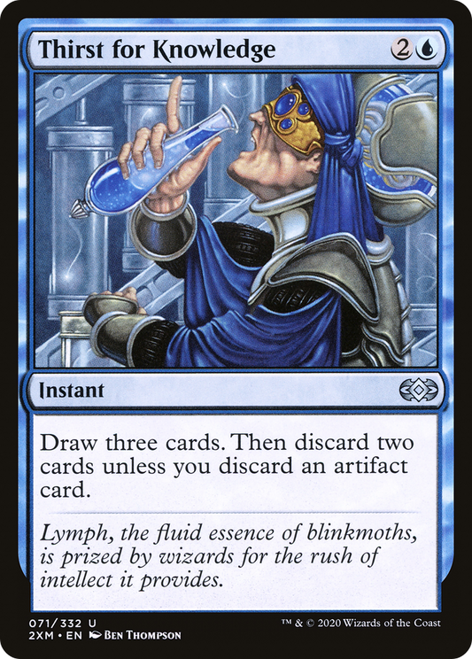 Thirst for Knowledge (071) Foil - Double Masters