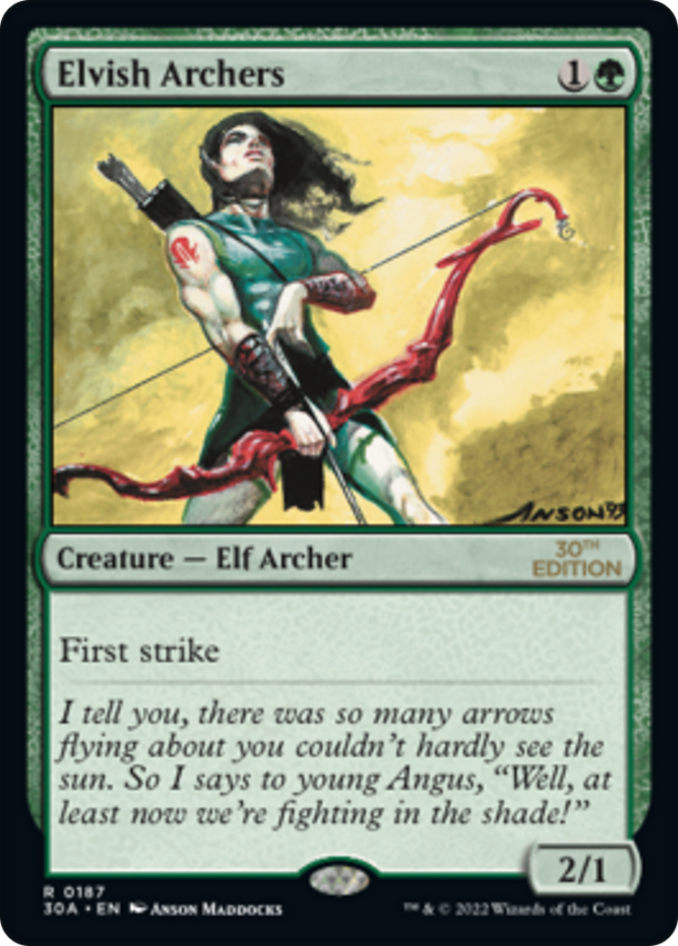 Elvish Archers (187) - 30th Anniversary Edition