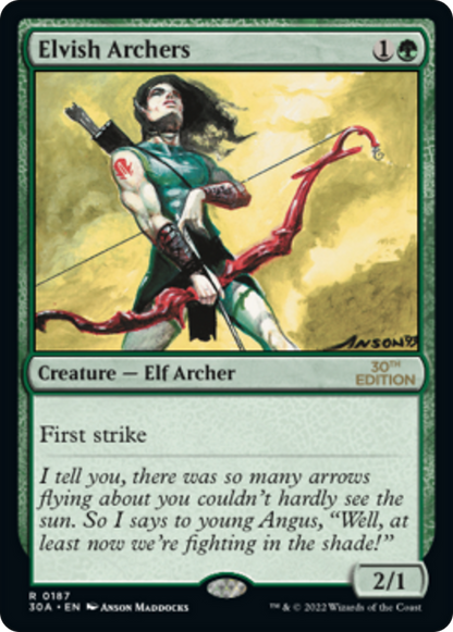 Elvish Archers (187) - 30th Anniversary Edition