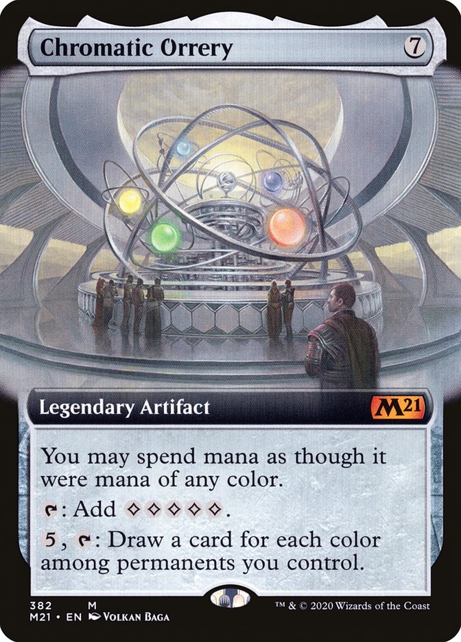 Chromatic Orrery (Extended Art) [Core Set 2021] | Silver Goblin