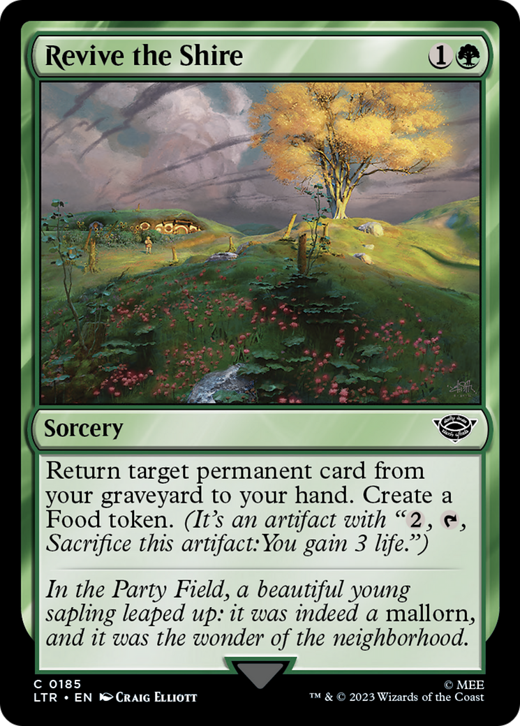 Revive the Shire (185) Foil - The Lord of the Rings: Tales of Middle-earth
